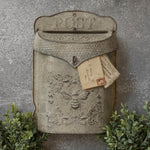 Galvanized Bee Mailbox