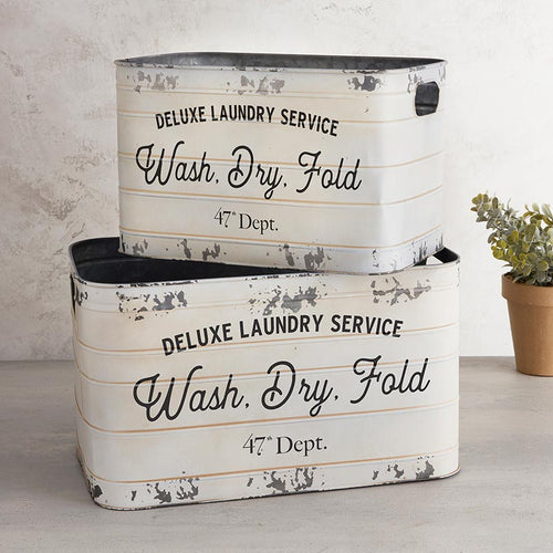 Laundry Crate Set