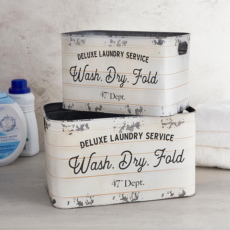 Laundry Crate Set