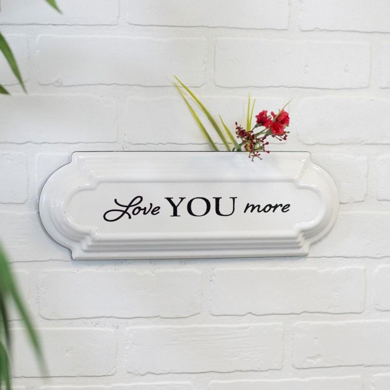 Metal Love You More Sign VIP Home And Garden