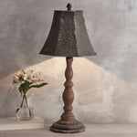 Metal & Wood Table Lamp - Vintage Crossroads