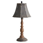 Metal & Wood Table Lamp - Vintage Crossroads