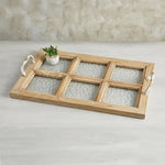 Six Pane Wood Window Tray