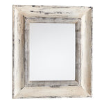 Wood Rimmed Wall Mirror