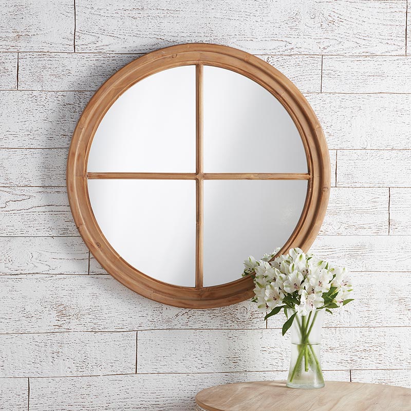 Four Panel Mirror| Vintage Crossroads