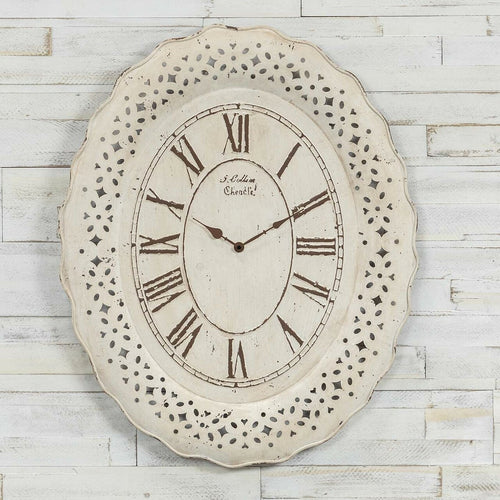 Oval Cottage Wall Clock Ragon House