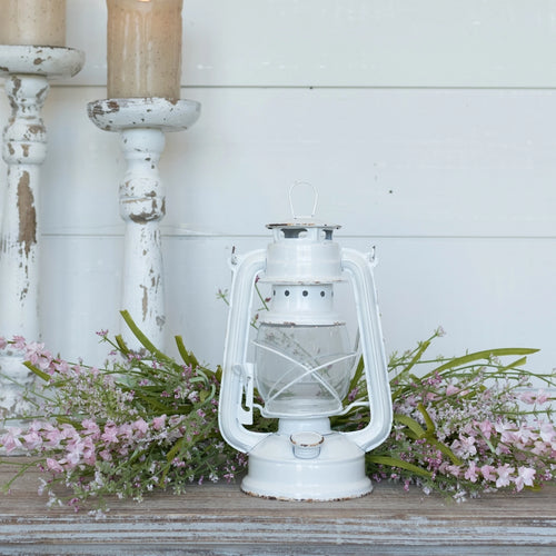 White Camper Lantern Ragon House