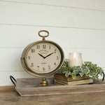 Bronze Tabletop Clock