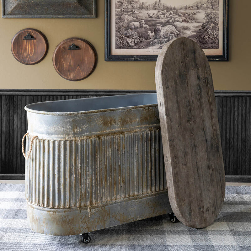 Watering Trough Console Table