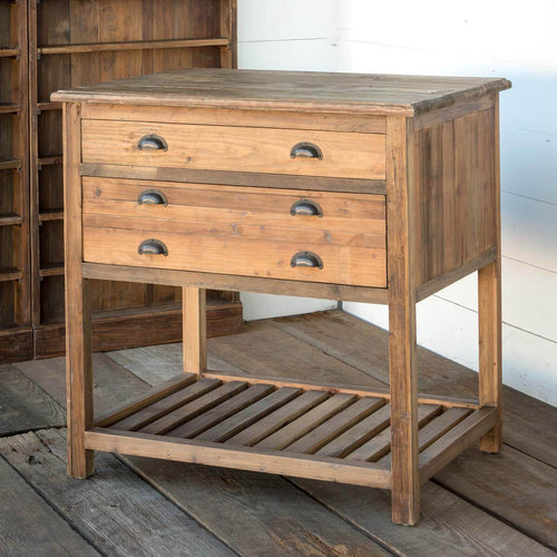 Old Pine Cottage Kitchen Island