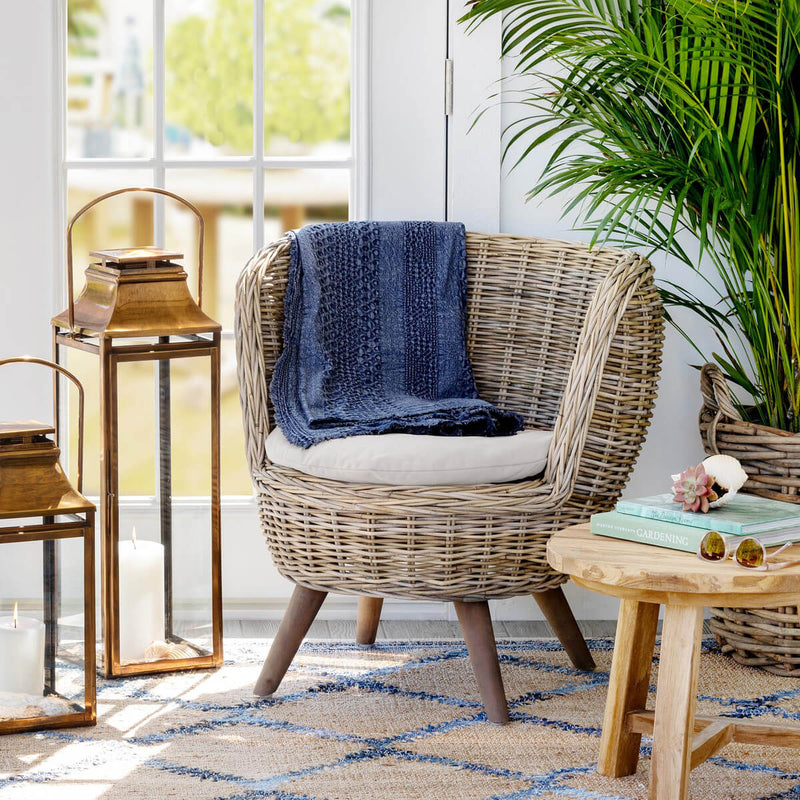 Rattan Bucket Chair