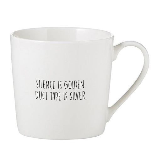 Silence is Golden Café Mug