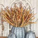 Beige & Orange Foxtail Wreath Ragon House
