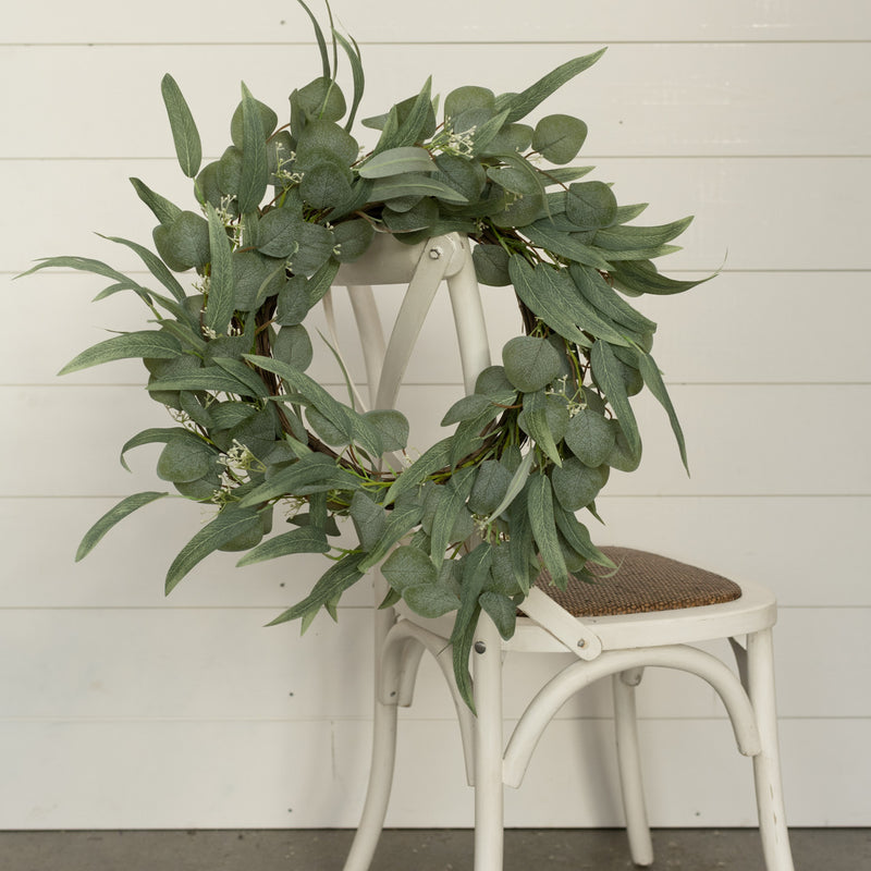 Simple Eucalyptus Wreath Ragon House
