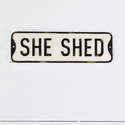 She Shed Street Sign Pd Home & Garden