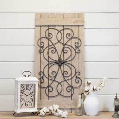 Wood & Metal Wall Décor VIP Home And Garden