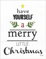 Merry Little Christmas Sign Jan Michaels