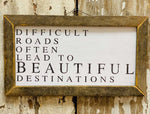 Beautiful Destinations Sign Jan Michaels