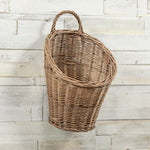 Grey Oval Scoop Wall Basket Ragon House