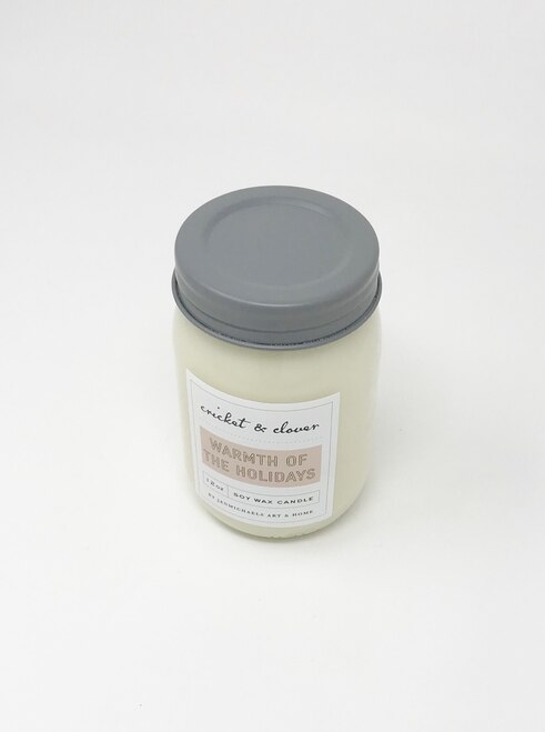 Warmth Of The Holidays Soy Candle Jan Michaels