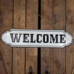 Metal Welcome Sign VIP Home And Garden