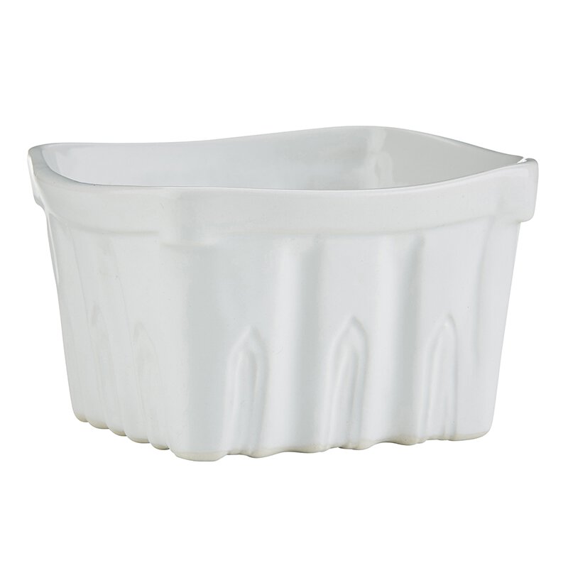 White Berry Basket