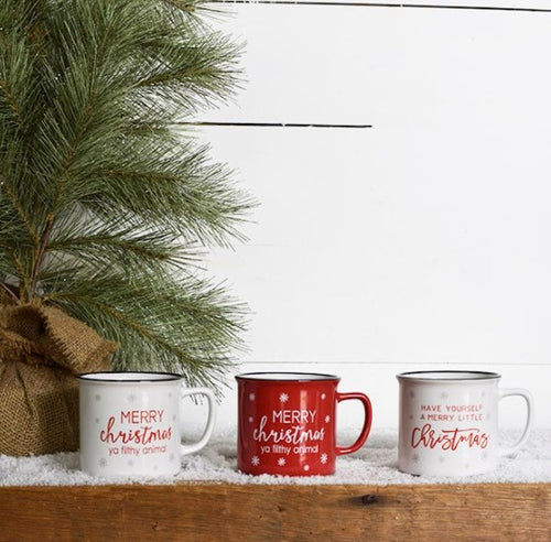 Merry Christmas Ya Filthy Animal Mugs ABC Distributors
