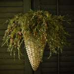 Wicker Sconce Wall Basket Ragon House