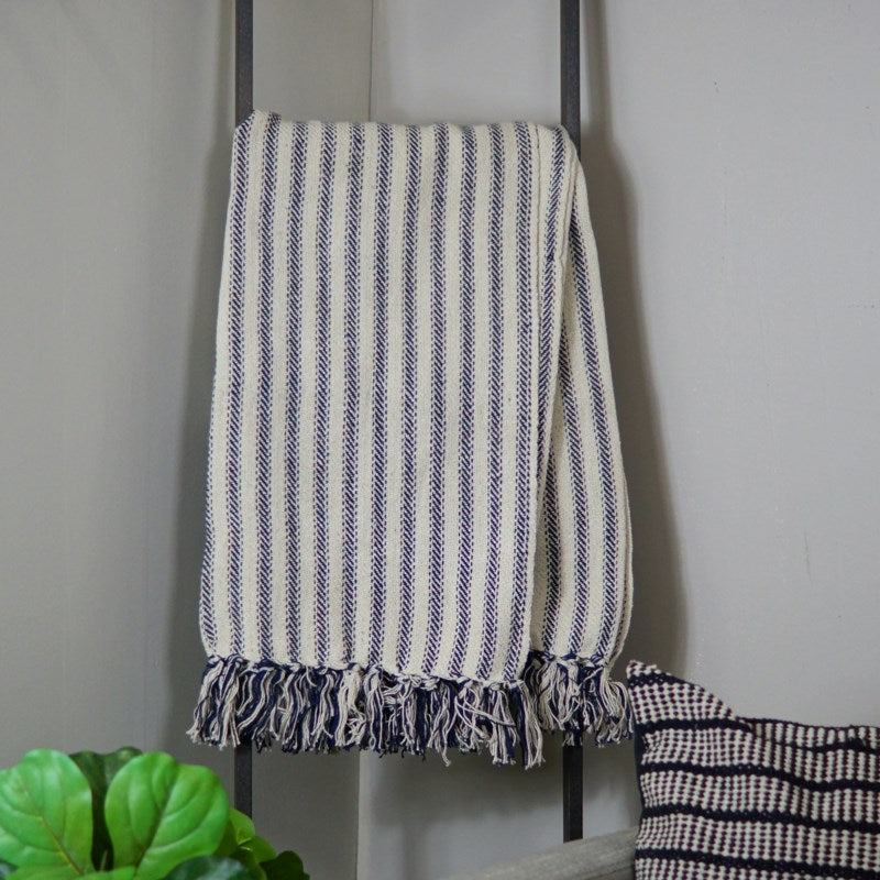 Striped Cotton Throw VIP Home And Garden