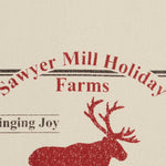 Sawyer Mill Reindeer And Recipes Tea Towels VHC Brands