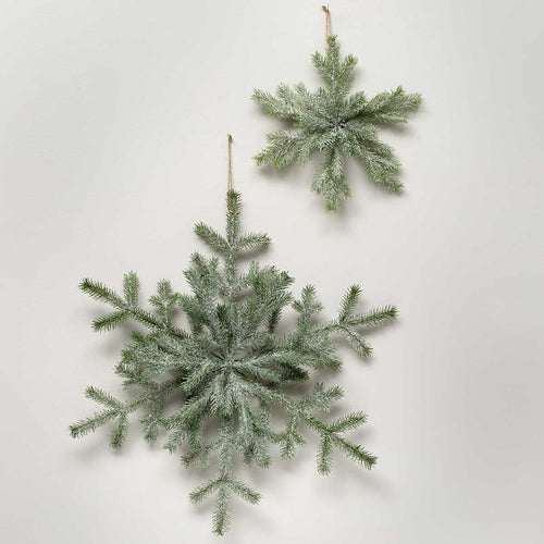 Pine Snowflake With Mica And Glitter MeraVic