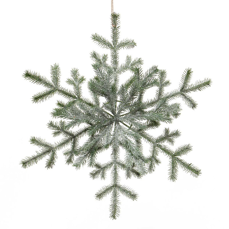 Pine Snowflake With Mica And Glitter MeraVic