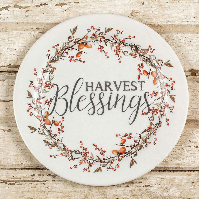 Harvest Blessings Plate Ragon House