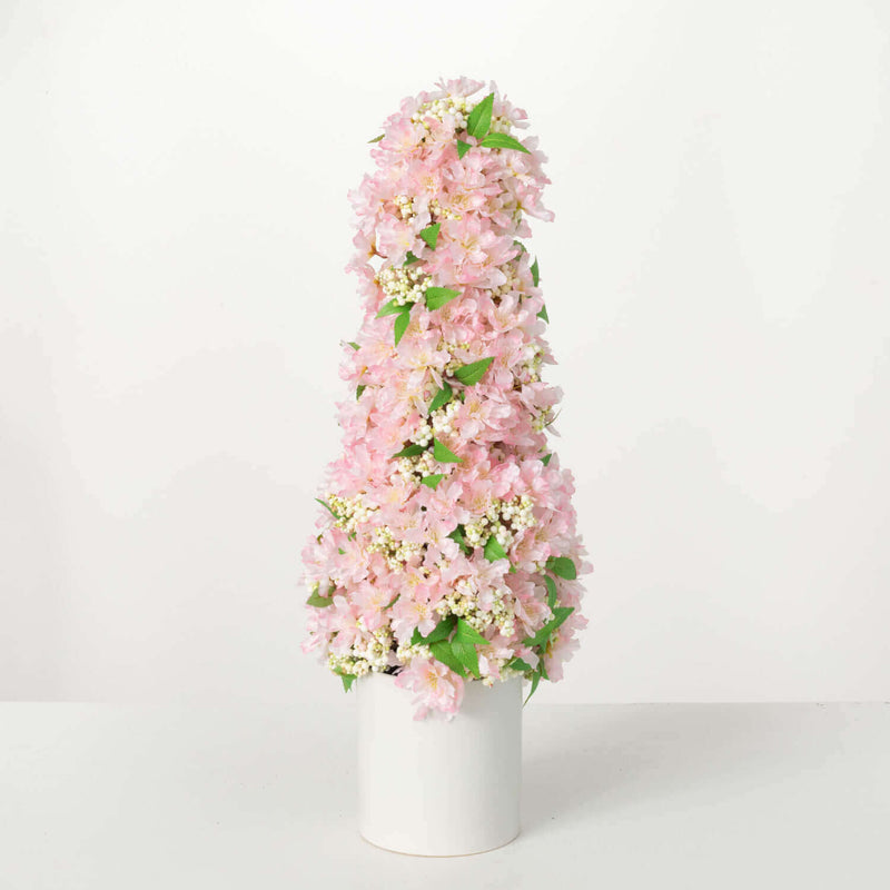 Pink Blossom Cone Tree