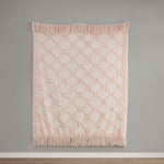 Cotton Tufted Chenille Throw Olliix