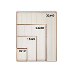 All These Chickens Wood Framed Print