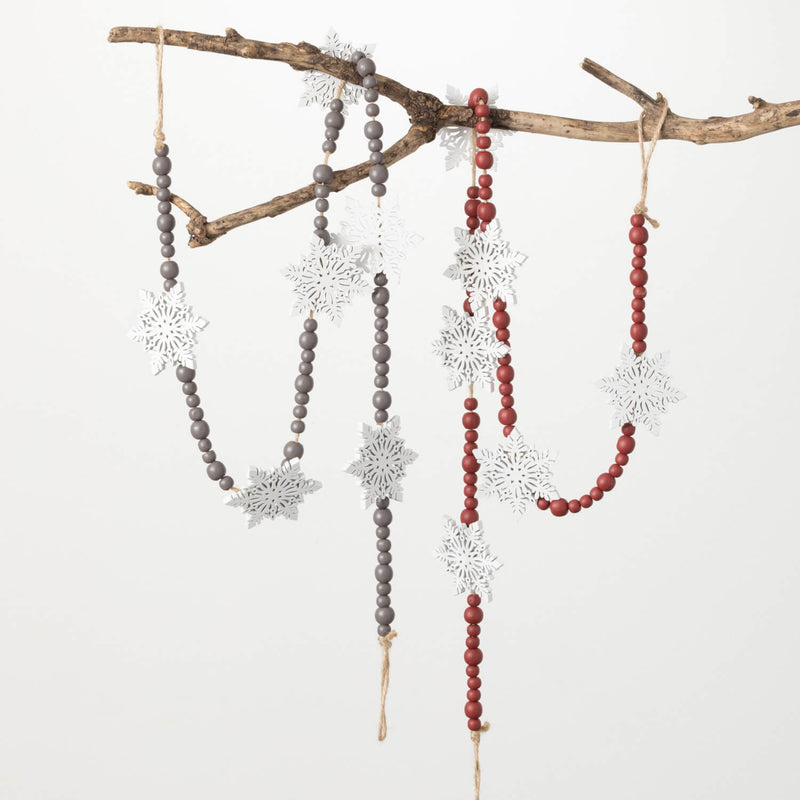 Snowflake Garland - Vintage Crossroads