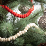 Wool Ball Garland - Vintage Crossroads