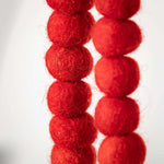 Wool Ball Garland - Vintage Crossroads