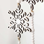 Dangling Snowflake Garland - Vintage Crossroads