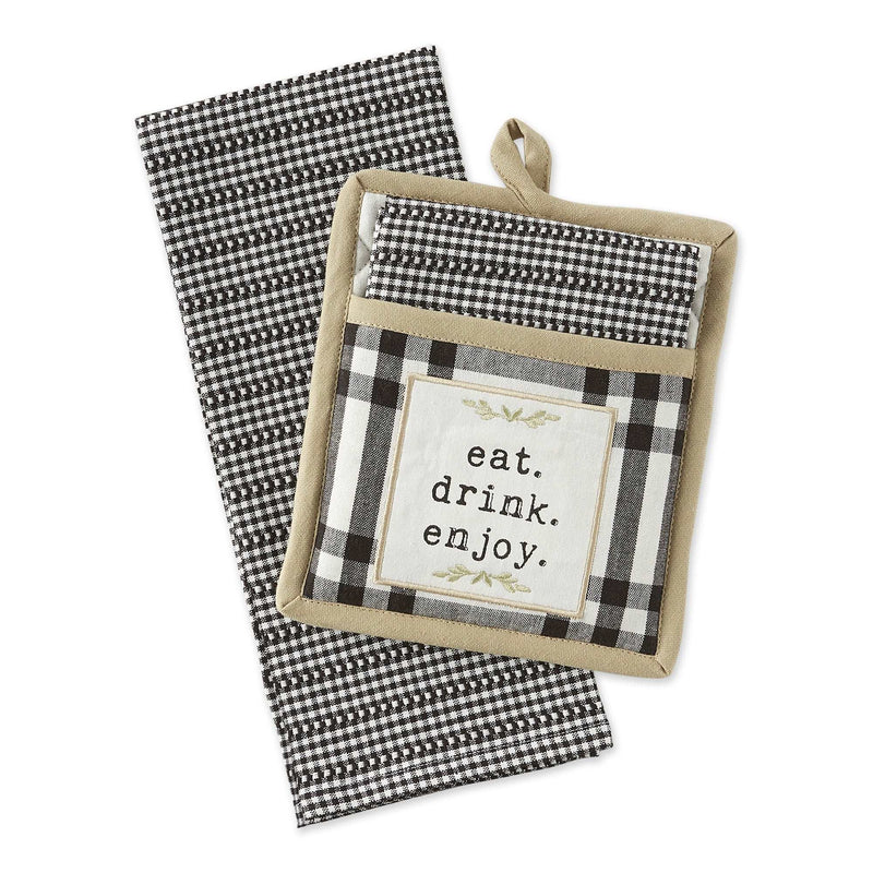 Home Sweet Farmhouse Kitchen Textiles Design Imports