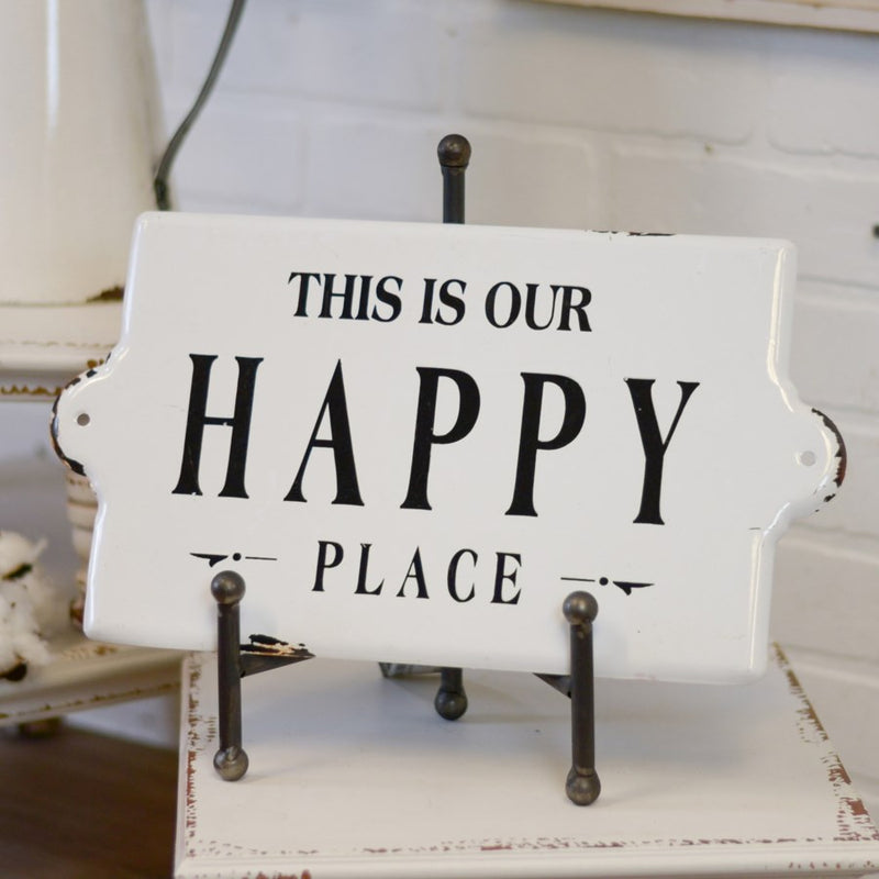 This Is Our Happy Place Sign VIP Home And Garden