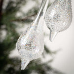 Crystallized Drop Ornament Set