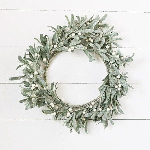 White Mistletoe Wreath Mill 77